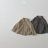［LINDO］Ribbon check shirt