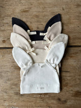 ［monbebe］Bunny ribbon beanie
