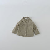 ［LINDO］Ribbon check shirt