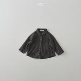 ［LINDO］Ribbon check shirt