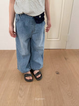 ［digreen］Dart denim pants