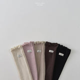 ［LINDO］Soft rib long socks