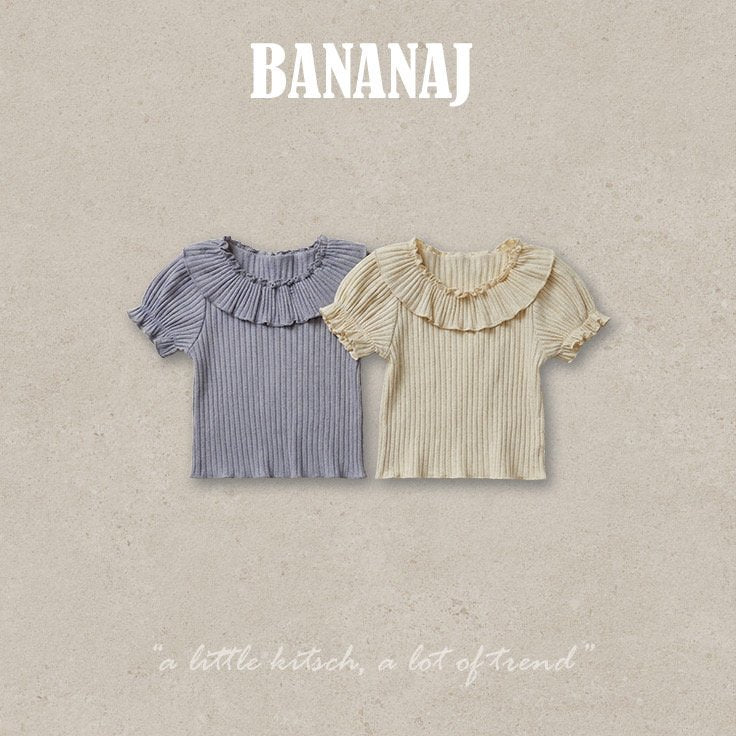 ［BANANAJ］Bonbon puff tops