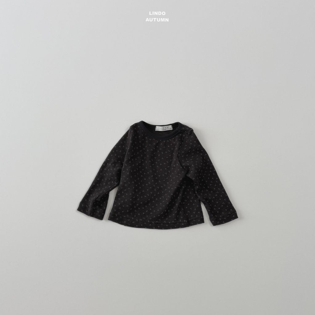 ［LINDO］Dipping flower tee
