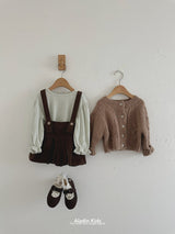 ［aladin］Pleats suspender skirt