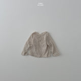 ［LINDO］Dipping flower tee