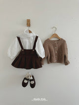 ［aladin］Pleats suspender skirt