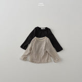 ［LINDO］Dipping flower tee