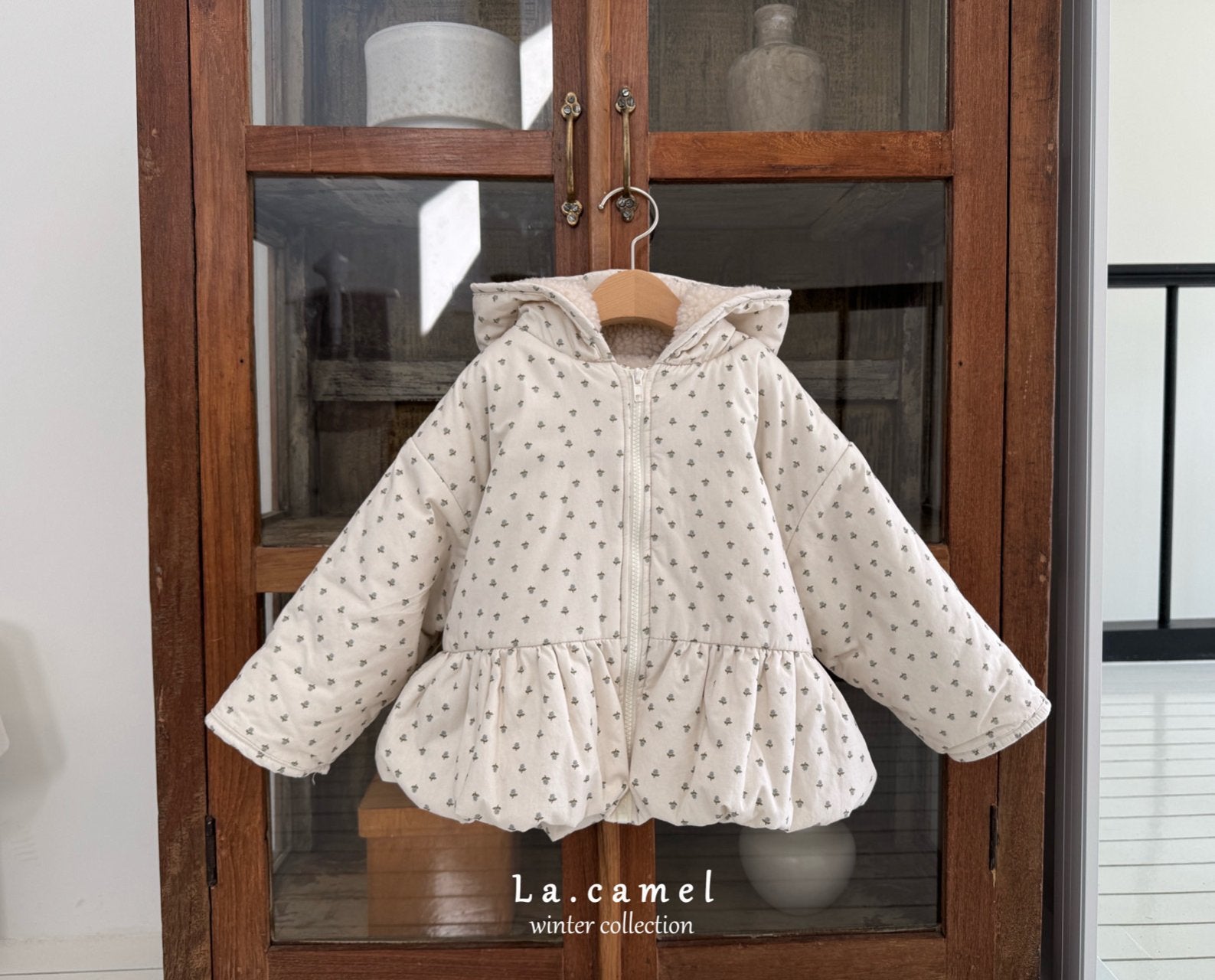 ［La.camel］Ellie padding jacket