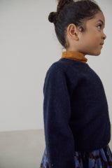 [soye] Open half neck tee