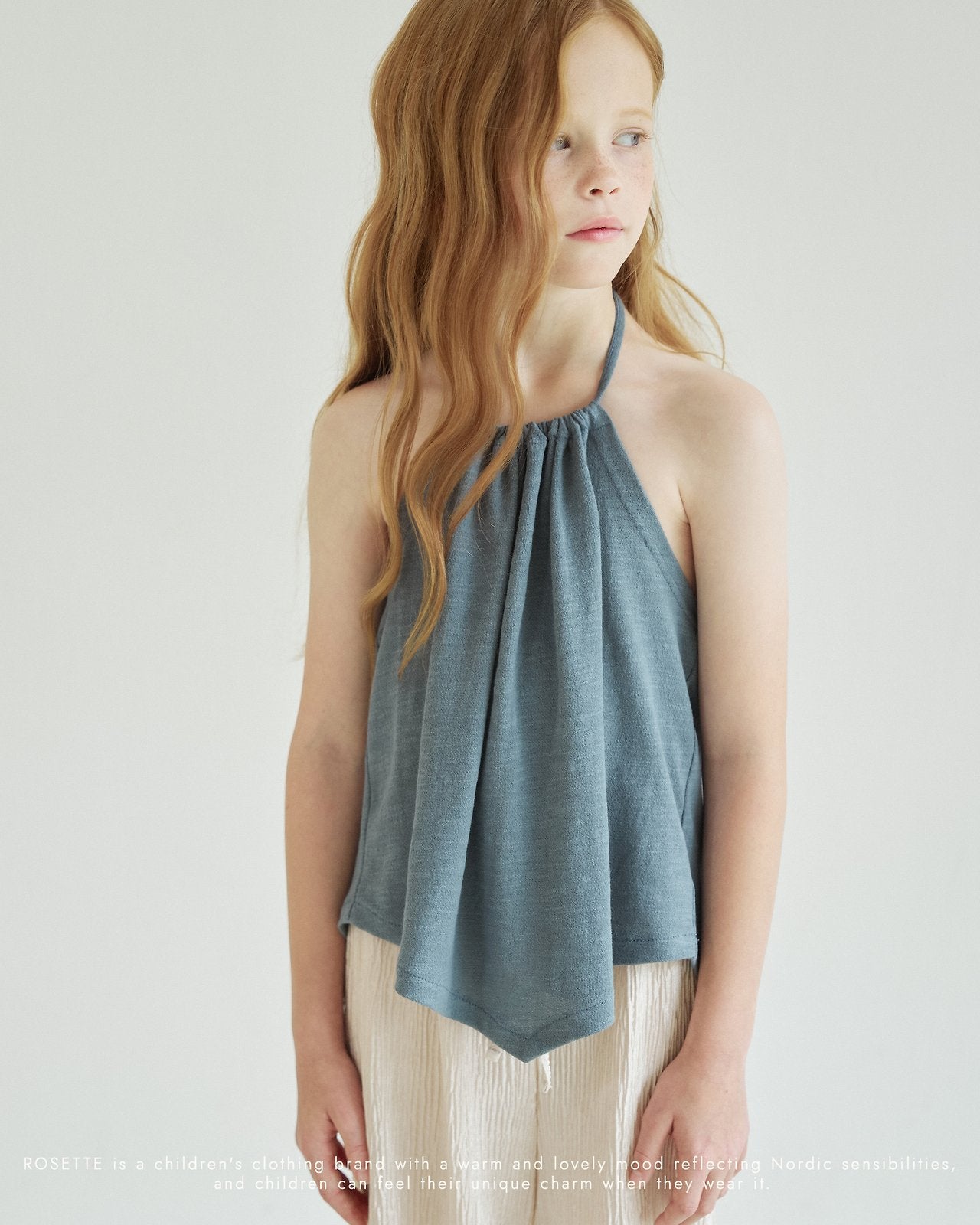 ［ROSETTE］Summer halter tops