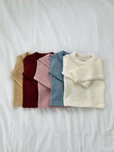 ［azalea］Susu waffle round tee (baby & kids)