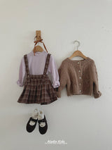 ［aladin］Pleats suspender skirt