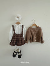 ［aladin］Pleats suspender skirt