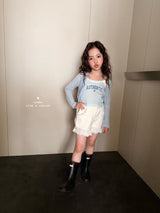 ［comma］Lace cotton short pants