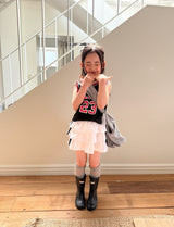 ［comma］23 mesh sleeveless tops