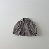 ［LINDO］Sweet check blouse