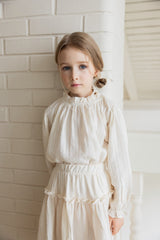 ［perrobebe］Verda skirt set up