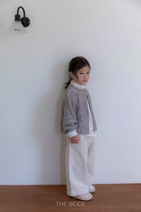 ［The beige］Warm high neck tee