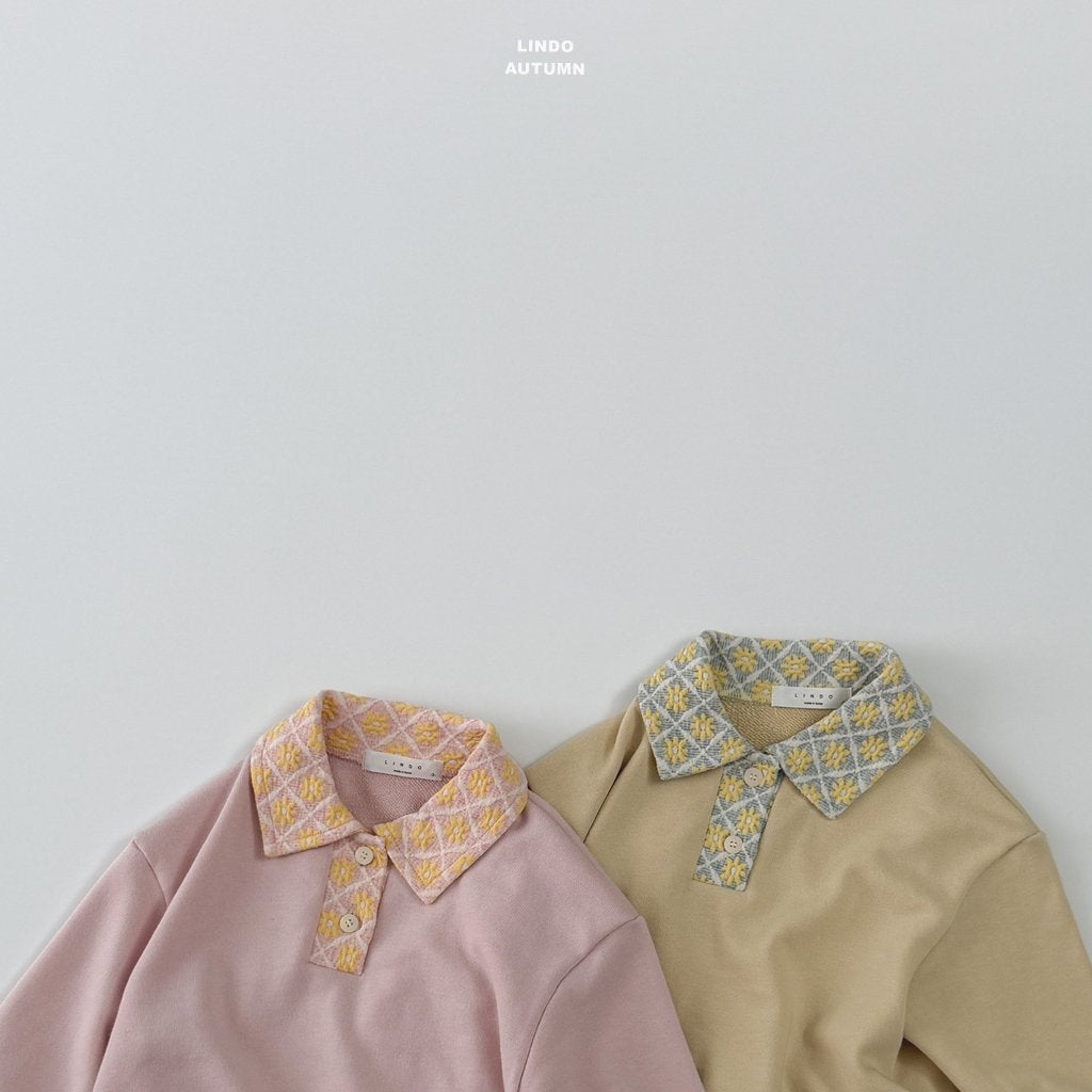 ［LINDO］Flower collar mtm