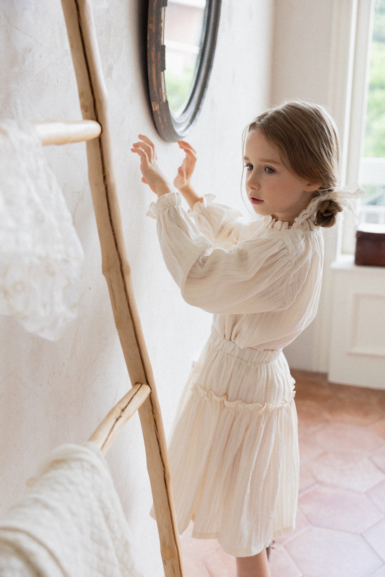 ［perrobebe］Verda skirt set up