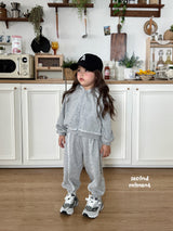 ［second moment］Lace jpgger pants