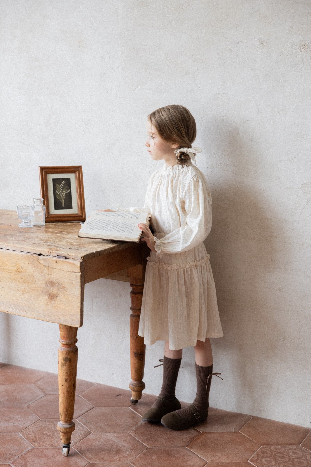 ［perrobebe］Verda skirt set up