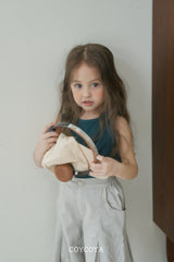 ［COYCOYA］Linen sleeveless tops