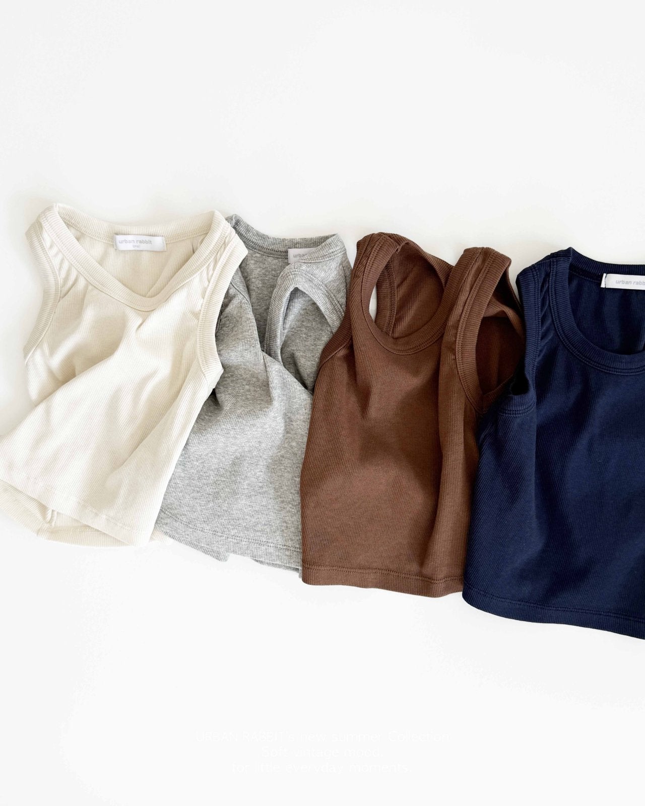 ［Urban Rabbit］Basic Sleeveless Top