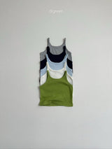［digreen］Eyelet sleeveless tee