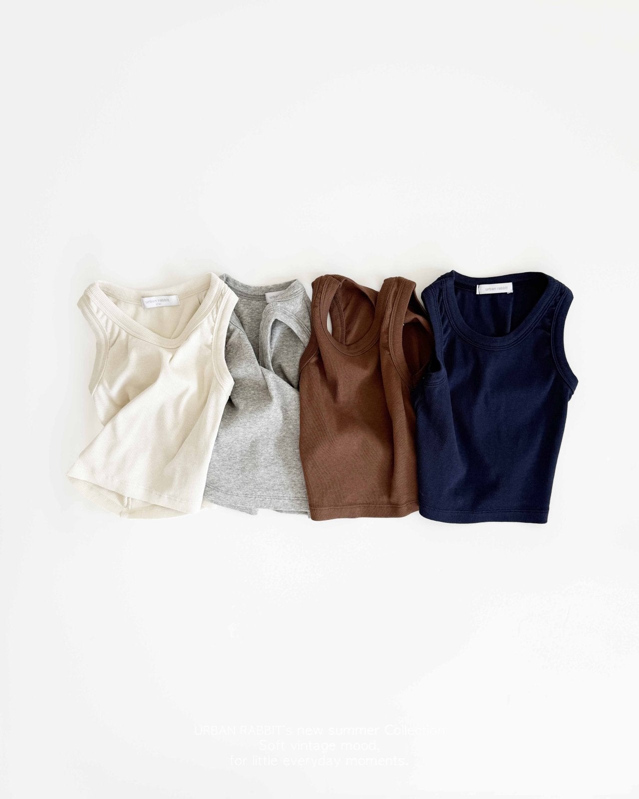 ［Urban Rabbit］Basic Sleeveless Top