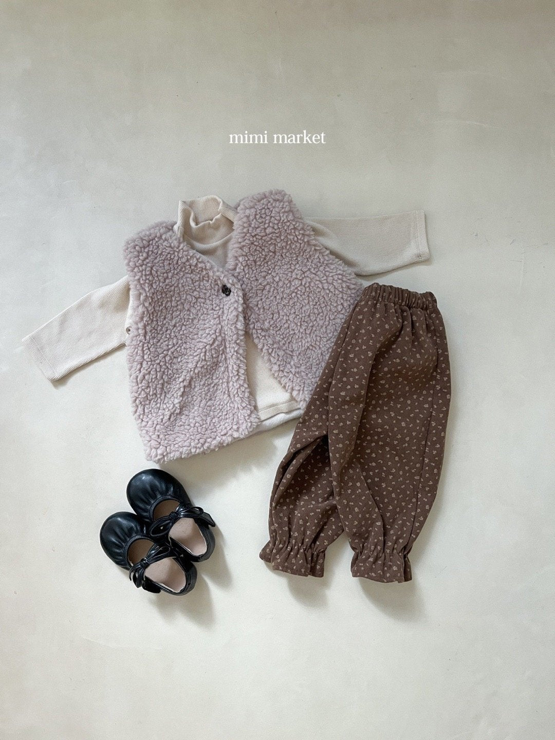 [mimi market] Poodle vest
