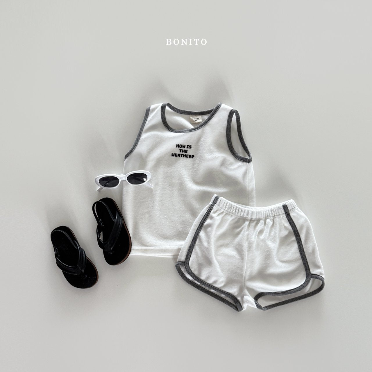 ［Bonito］Weather sleeveless set