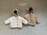 ［La.camel］Candy reversible padding jacket