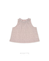 ［ROSETTE］Arbel frill sleeveless tops