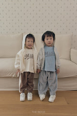 ［The beige］Bear Jumper