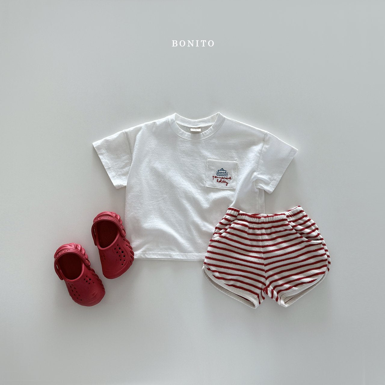 ［Bonito］Sailing vessel pocket tee