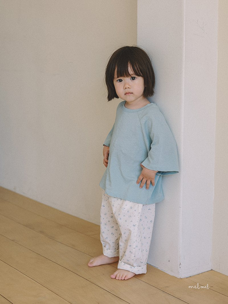 ［melmel］Flower pants
