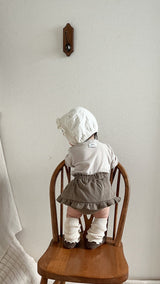 ［mimi market］Rib canncan bloomer