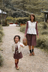 [FLO] Layered lace vest(adult)