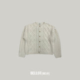 ［BELLOT］Alpha wool cardigan (mom)