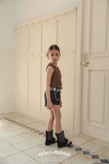 ［Urban Rabbit］Basic Sleeveless Top
