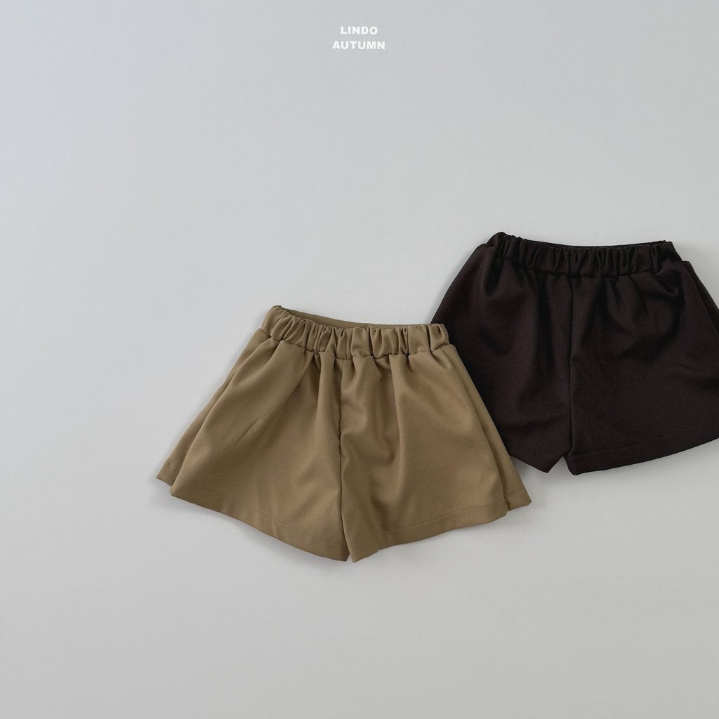 ［LINDO］Pleats skirt pants