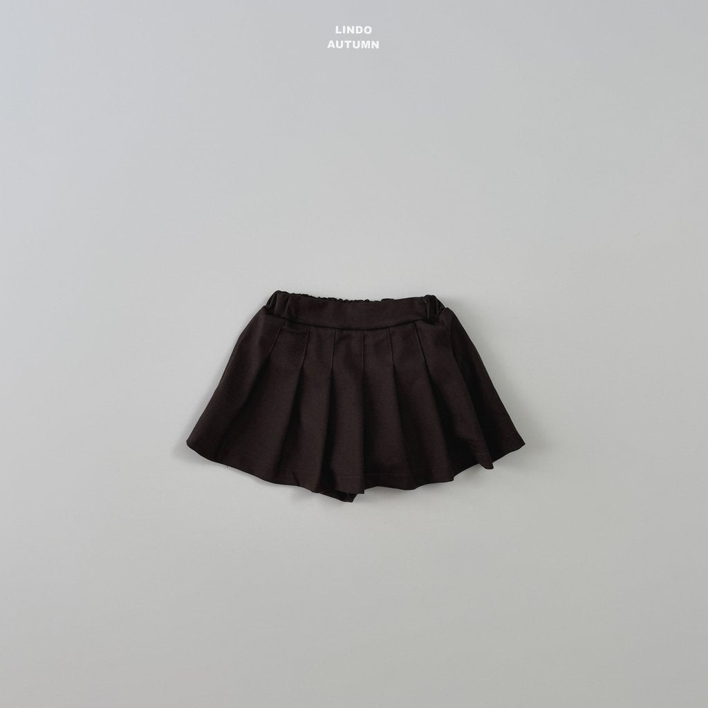 ［LINDO］Pleats skirt pants