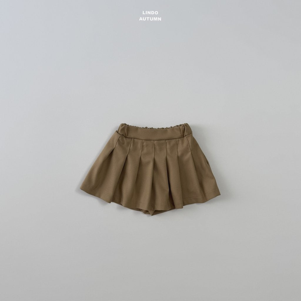 ［LINDO］Pleats skirt pants