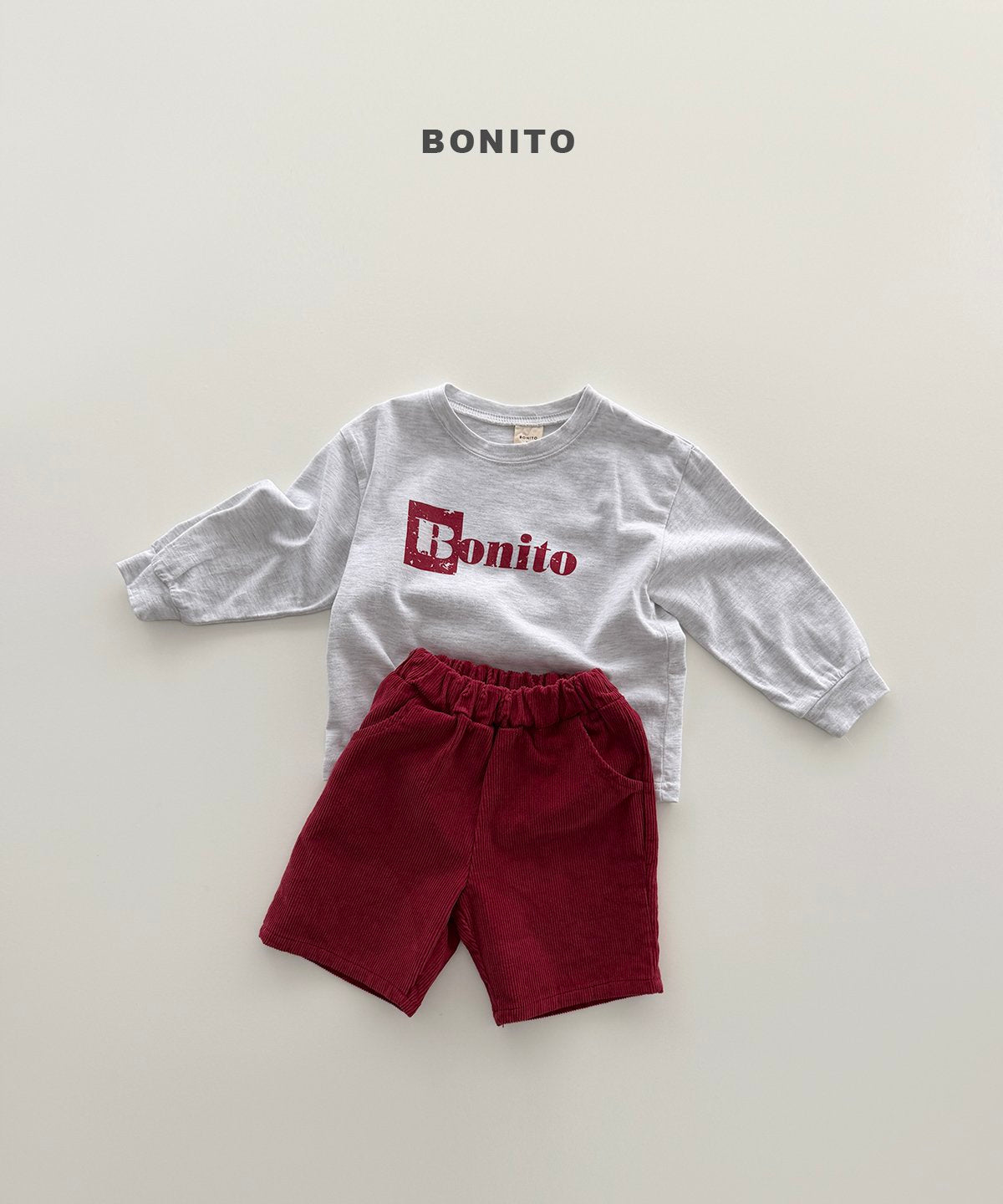 ［Bonito］Boxy bonito tee