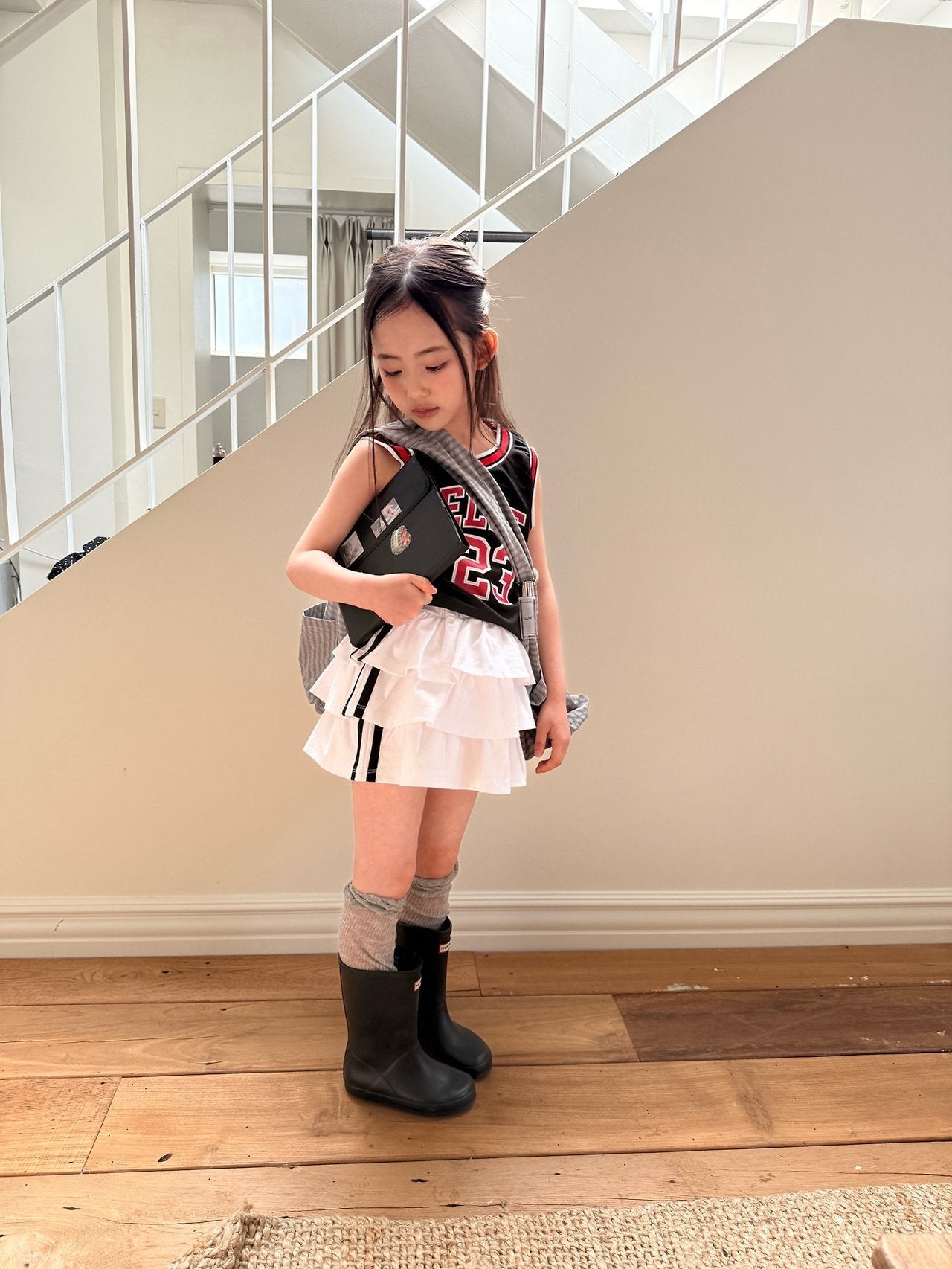 ［comma］23 mesh sleeveless tops