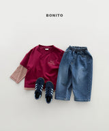［Bonito］Stripe layered tee