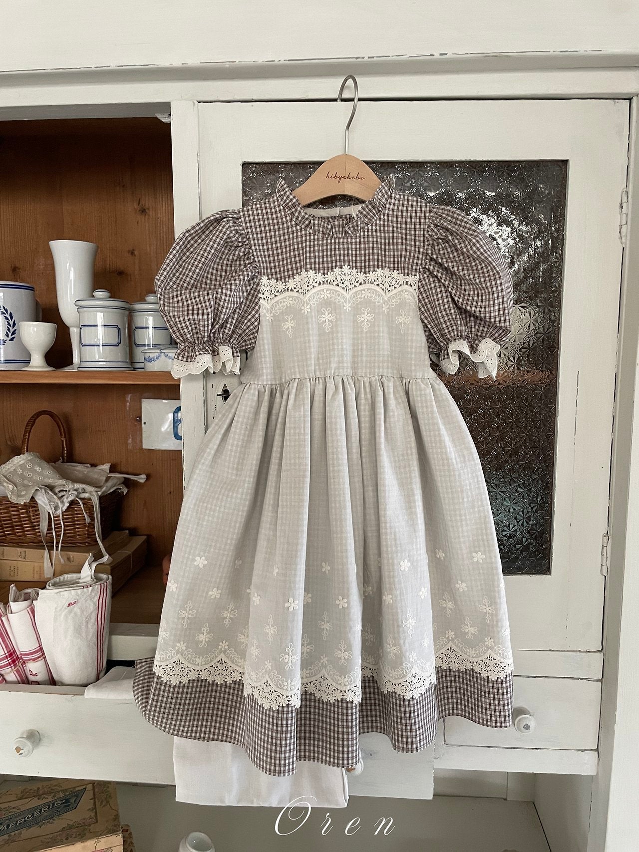 ［OREN］Zegna apron rompers