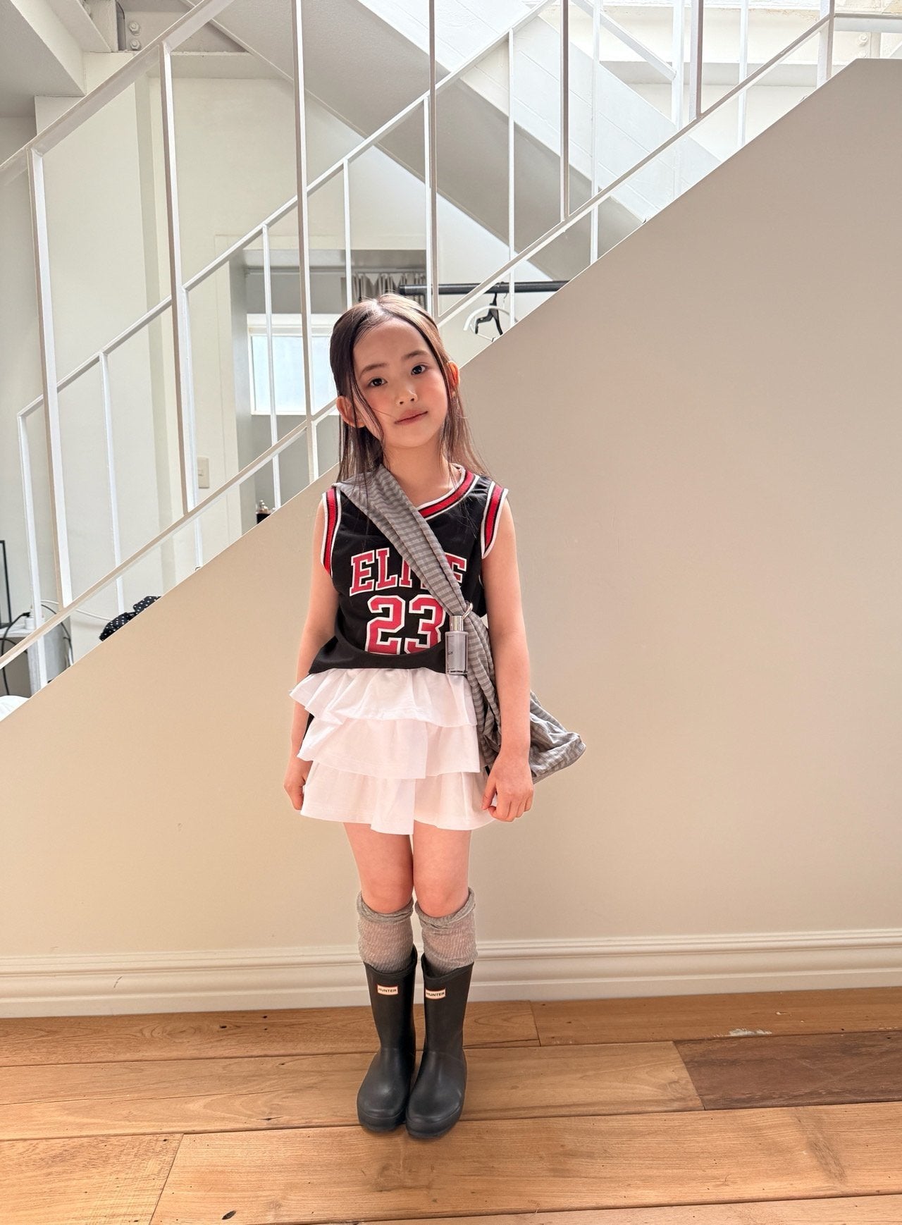 ［comma］23 mesh sleeveless tops